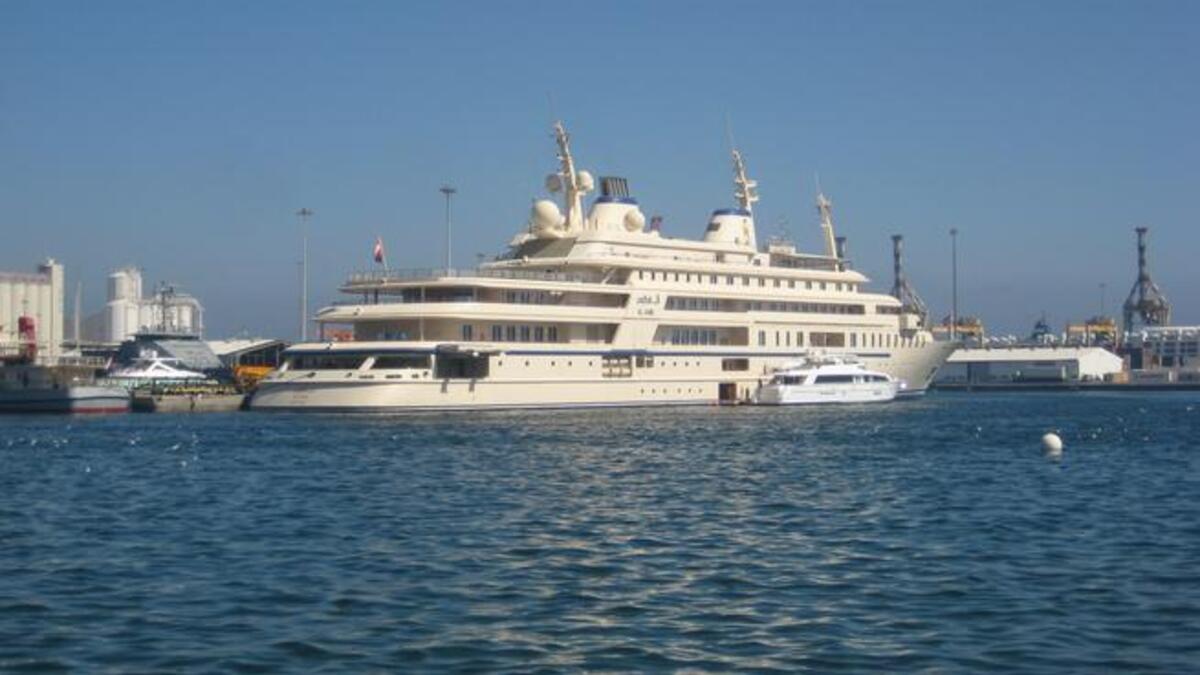 Al Sa’id - Owned by Sultan Qaboos bin Sa’id Al Said of Oman. This flies the Oman flag and lives in Muscat its home port. This state boat can entertain dignitaries or State guests in a grand concert hall.  550 million Euros.