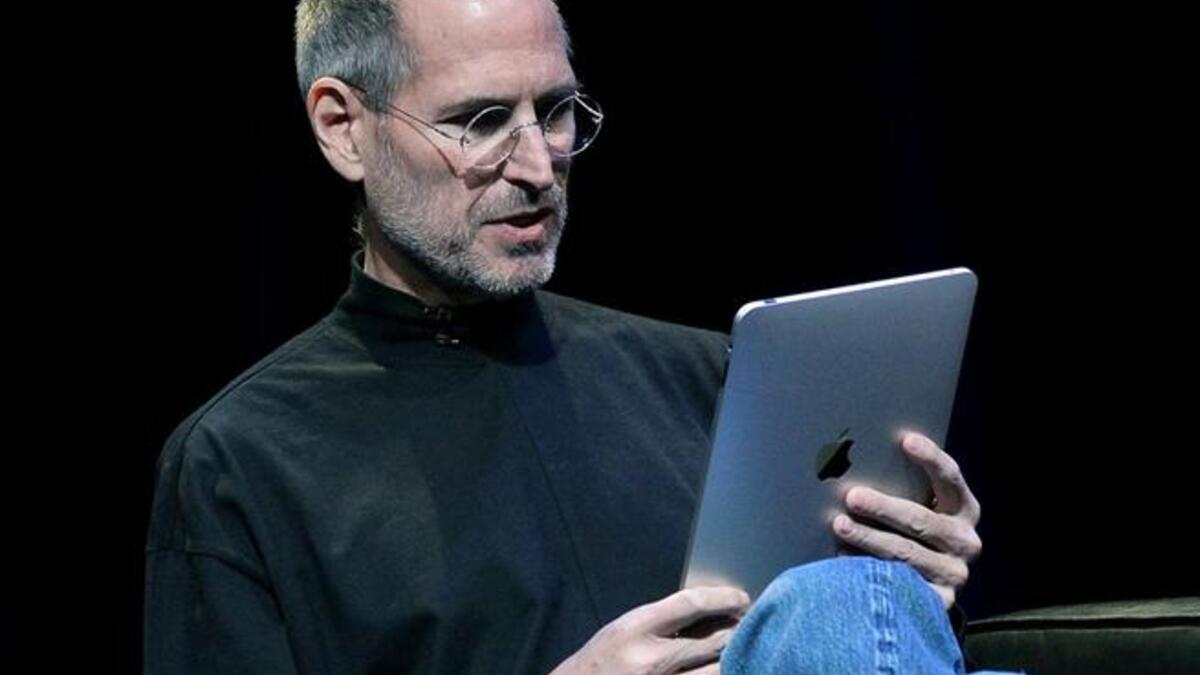 Multi billionaire, Steve Jobs