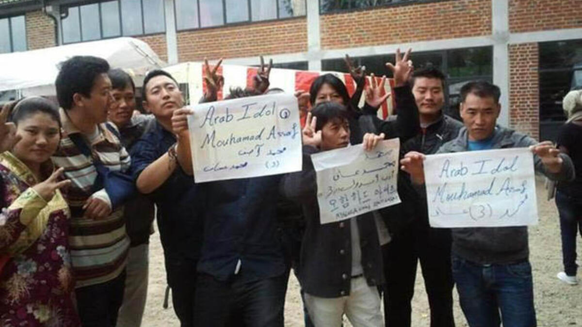 mohammed assaf china support