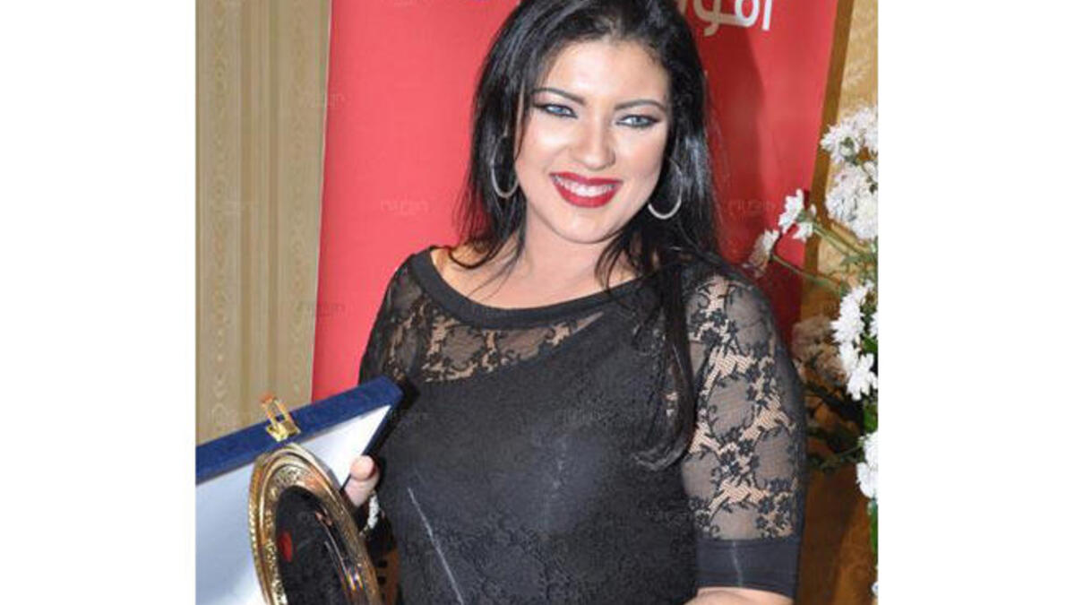 الممثلة المصرية عزة مجاهد