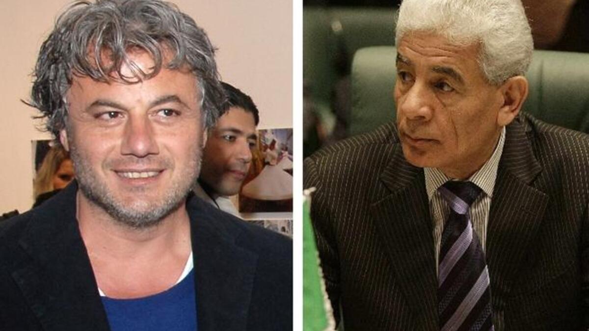 الليبيي موسى كوسا والسوري مناف طلاس