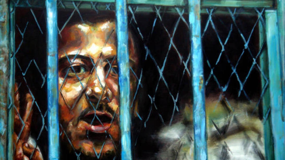 Kareem Amer serves time for insulting Islam and Mubarak