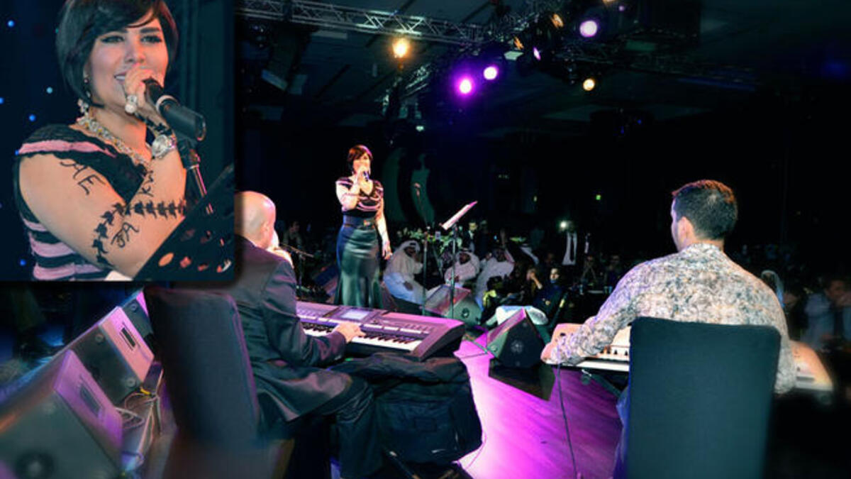 الكويتية شمس تحيي رأس السنة في دبي