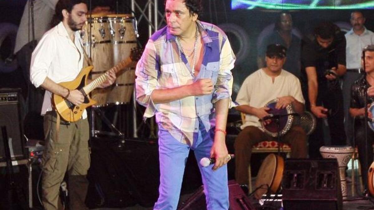 Egyptian superstar Mohammed Mounir