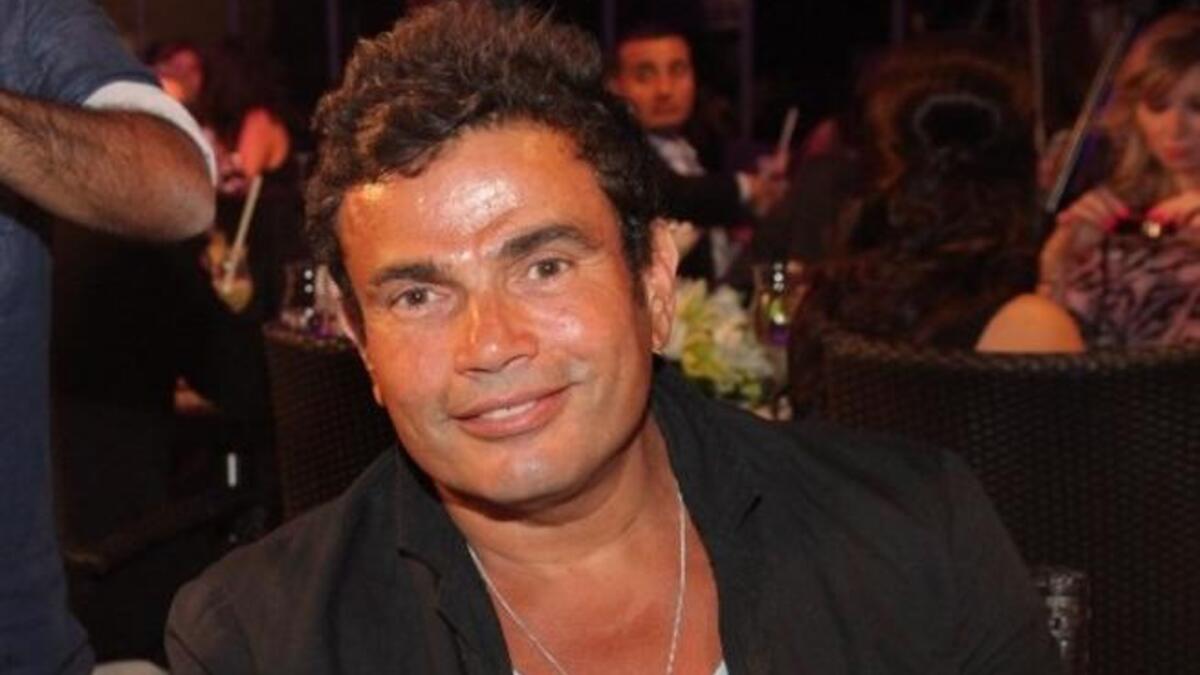 Amr Diab: All the stars out tonight? The Egyptian singer wasn’t in the mood to deal with his nation’s most famous pastime and cancelled the Eid performance due to protests in Cairo.