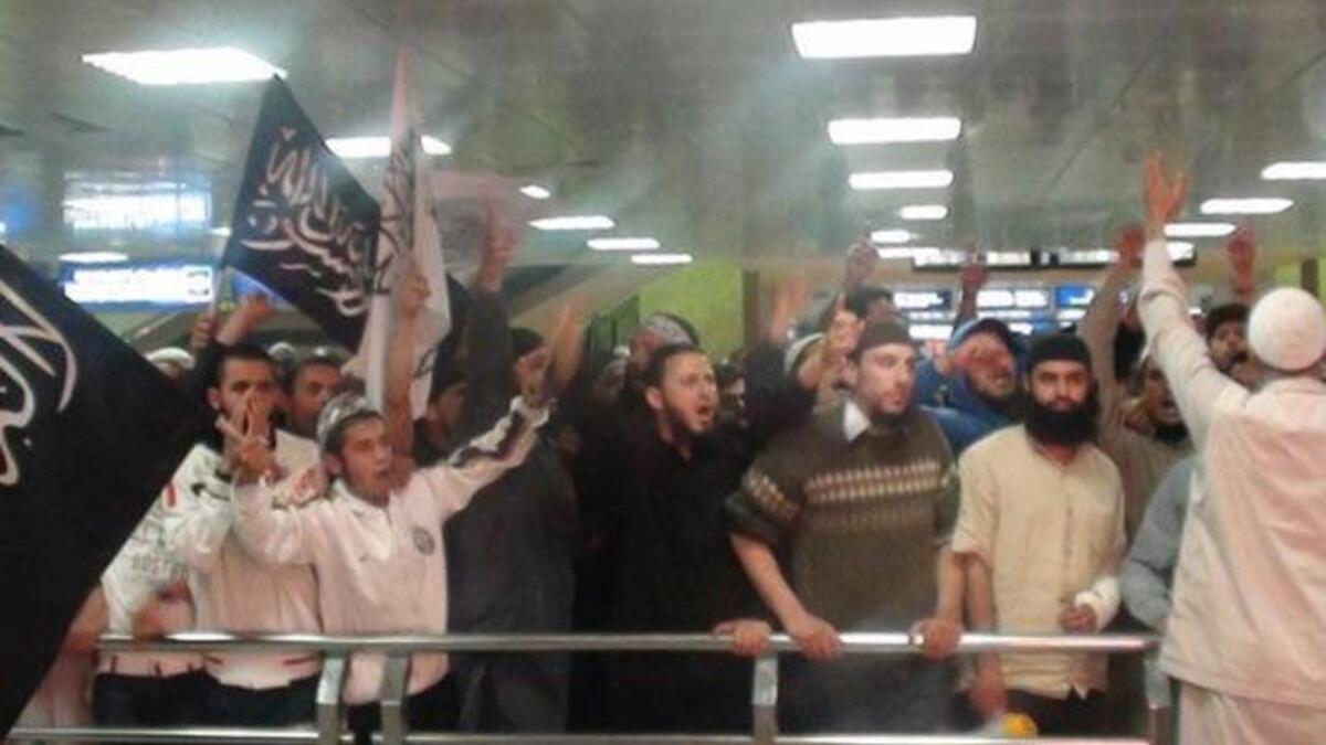 Tunisia's Got Issues: Islamic hardliners protest