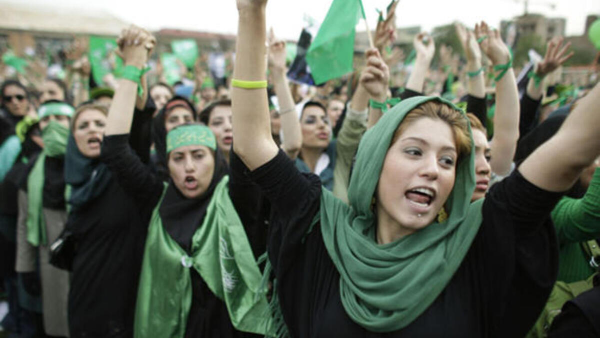 الثورة الخضراء في إيران