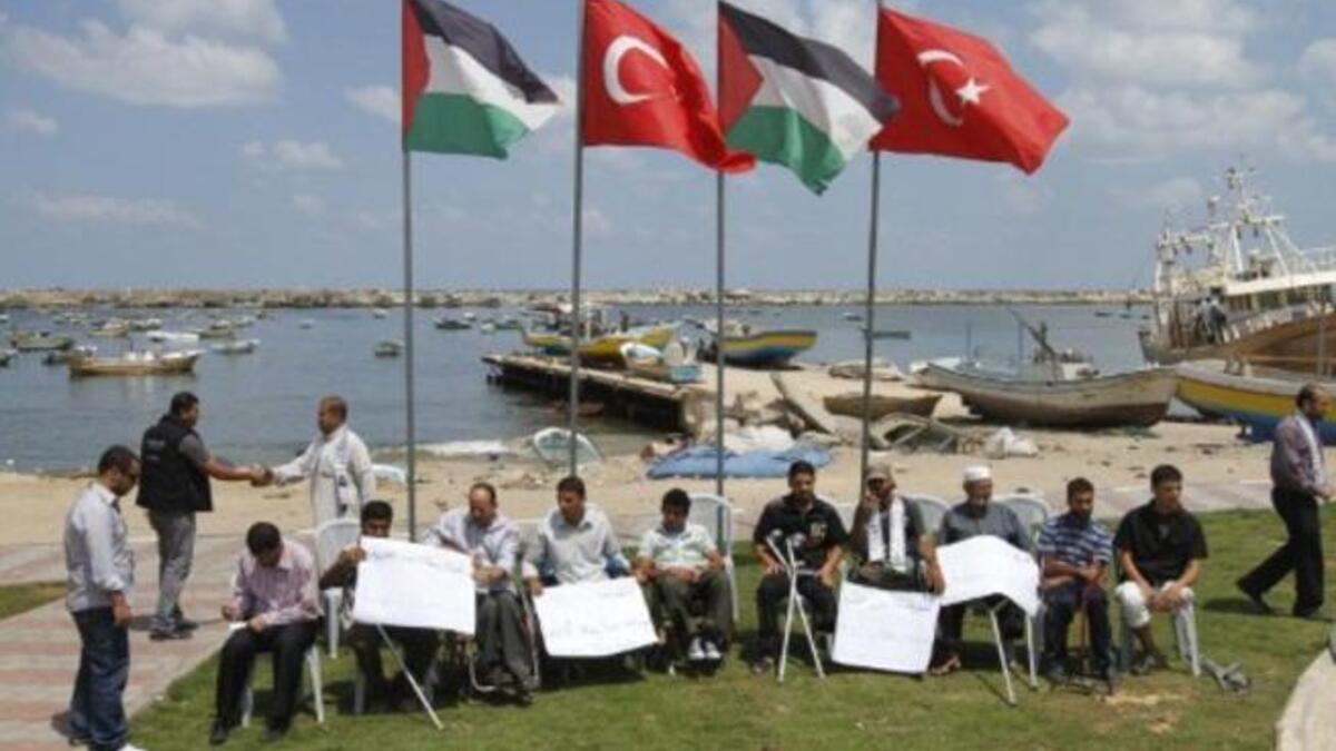 Gaza flotilla raid May 2010: Israel triumphed in last year's flotilla fiasco,  Murder on Turkish contingent, the 'Mavi
Marmara'. Pardoned then by a report pronouncing Israel acted lawfully, albeit forcefully, Israel  triumphed  this time without 
dirtying its hands. But maybe a victory skin-deep.