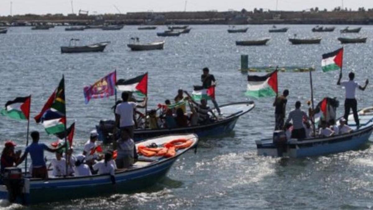 It were these feeble type of amateur water-crews  that created a 'provocation' on the high seas—from a fleet of flotillas
 (flimsy and charity boats in every sense). Attempts to scupper the mission succeeded through proxy agent Greece's
 draconian 'security' measures and checks.