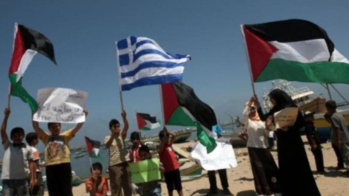 Blame it on the Greeks: Greek captain of one of the boats, George Klontzas sure did. So
frustrated  by what his own country did to foil his flotilla from floating : “I just want to leave Greece now,”
“even shoot myself!” Israeli PM BiBi Netanyahu thanked Greek PM George Papandreou for his
 help.