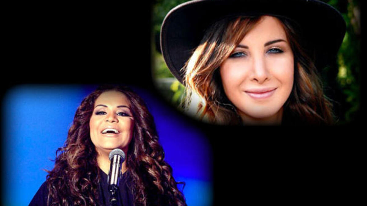 نانسي عجرم والإماراتية أحلام