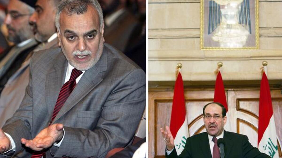 Tariq al-Hashimi, Iraqi Vice PM