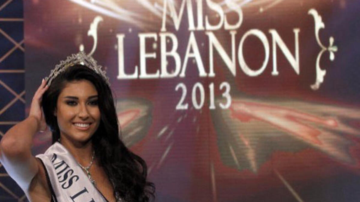 miss lebanon Karen Ghrawi 2013