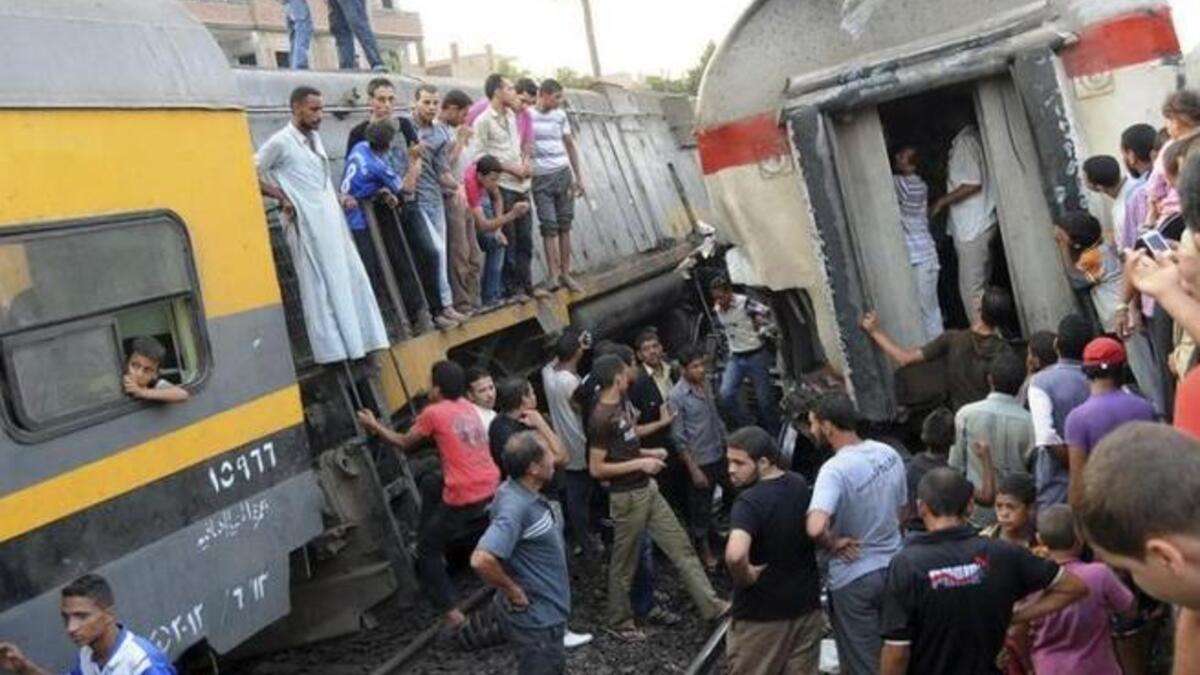 حادثة قطار الفيوم في مصر