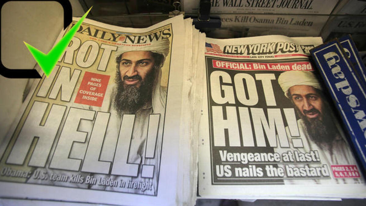 Osama Bin Laden is dead and Obama's mission is accomplished