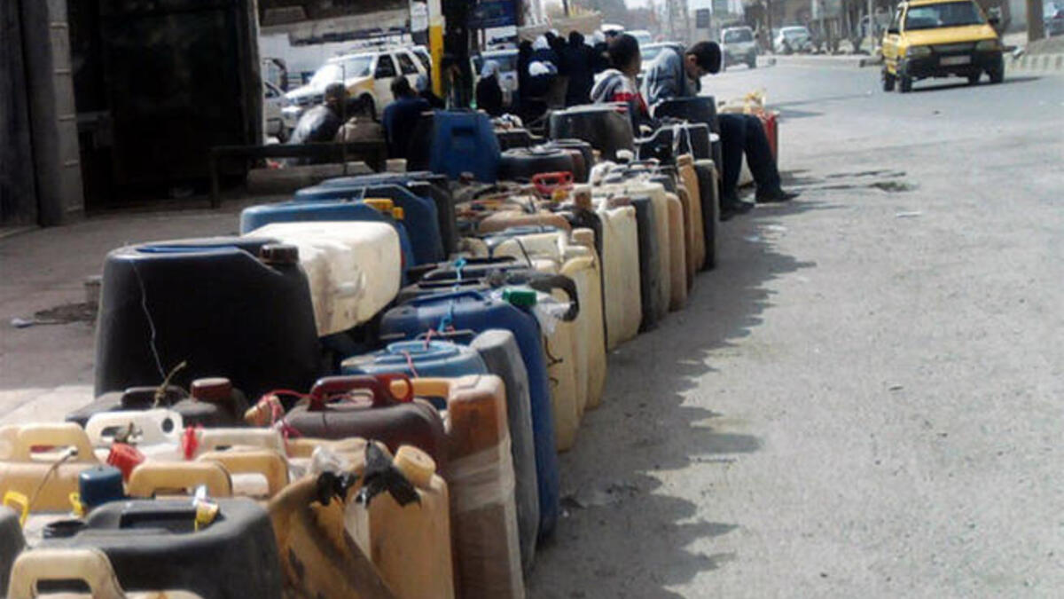 syria civilian attack petrol station