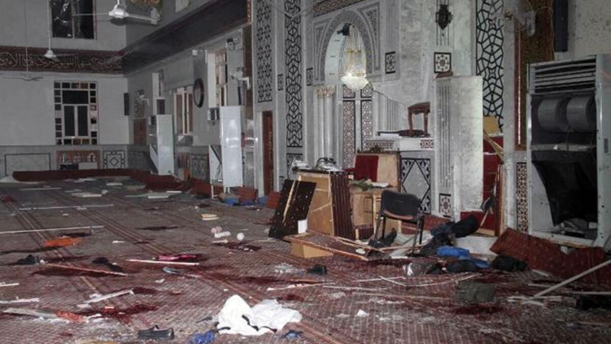 syria civilian attack mosque