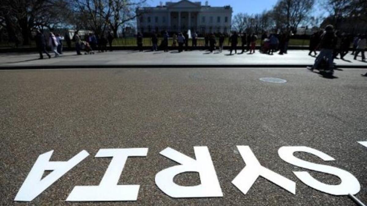 Syria rally in Washington DC