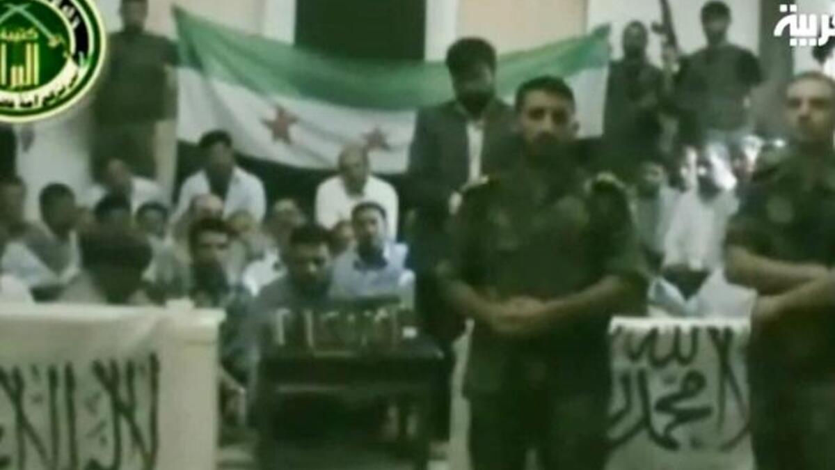 The FSA capture of Iranian Revolutionary Guards