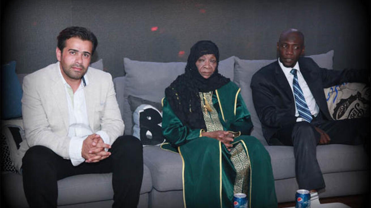 شقيق ووالدة المتسابق ابراهيم عبد العظيم وشقيق المتسابق ادهم النابلسي