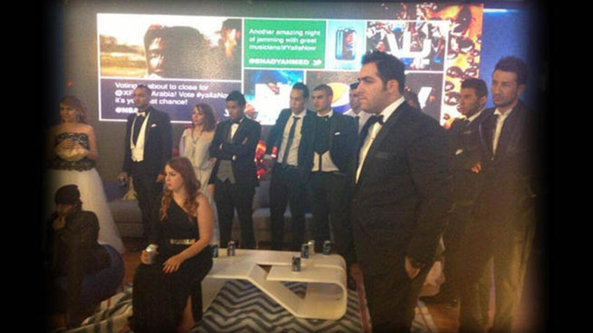 متسابقين برنامج اكس فاكتور