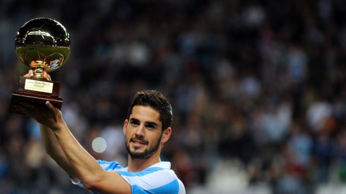 2012: لاعب الوسط الإسباني إيسكو آلاركون (ملقة)