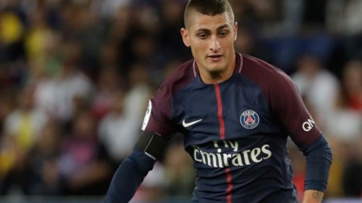 المركز الثاني عشر: لاعب الوسط الإيطالي ماركو فيراتي (باريس سان جيرمان) ويتقاضى 600 ألف يورو شهرياً.