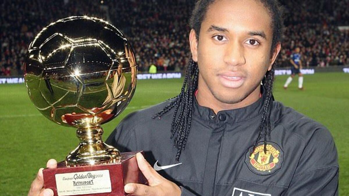 2008: لاعب الوسط البرازيلي أندرسون (مانشستر يونايتد)