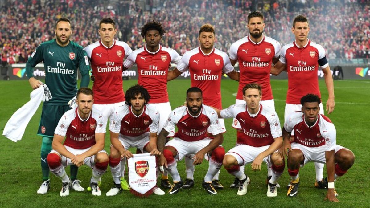 المركز السادس: (7) آرسنال الإنجليزي 587.6 مليون يورو (458.5 مليون يورو).