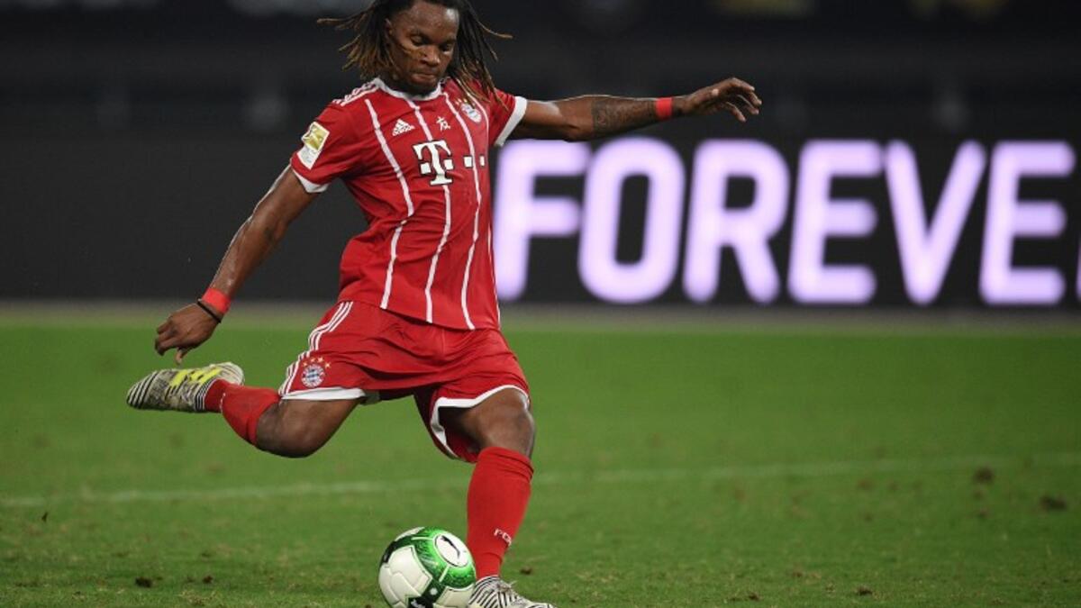 ريناتو سانشيز خلال مباراة بايرن ميونيخ وآرسنال ضمن الكأس الدولية للأبطال