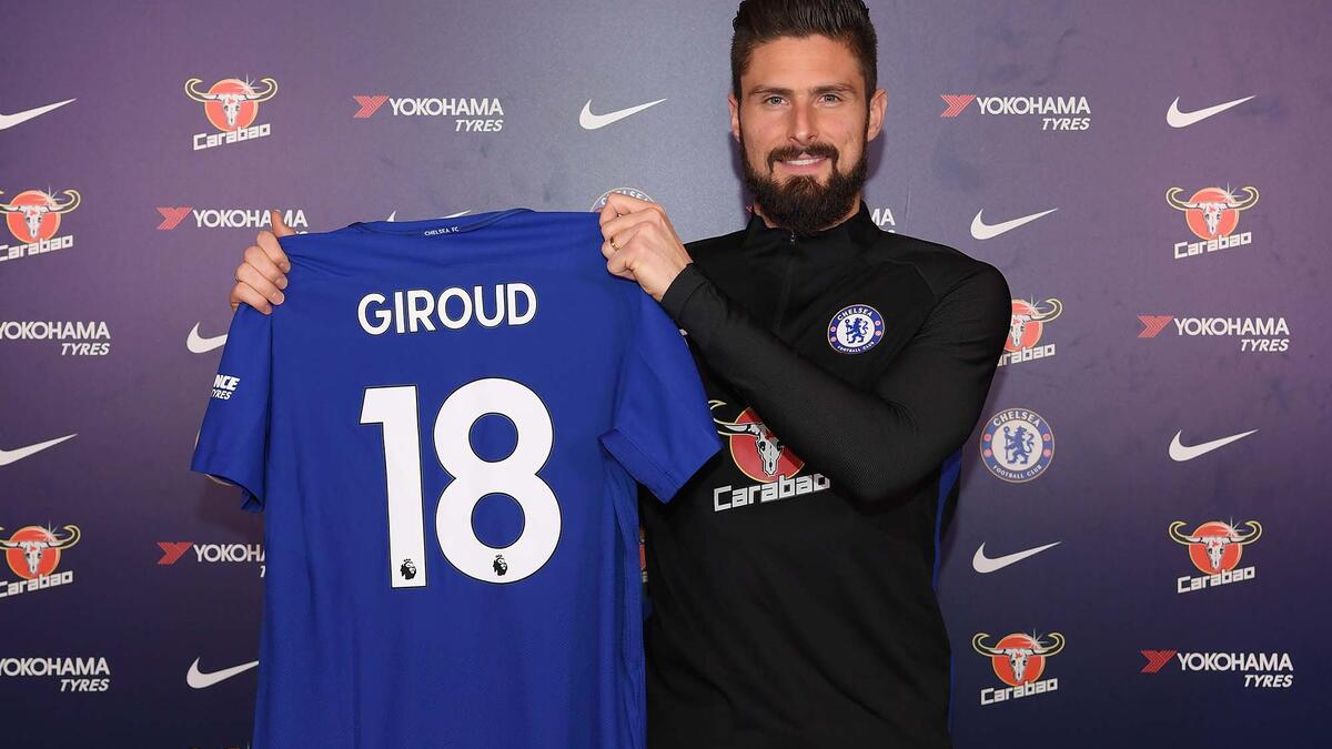 الفرنسي أوليفييه جيرو: من آرسنال إلى تشيلسي مقابل 17 مليون يورو.