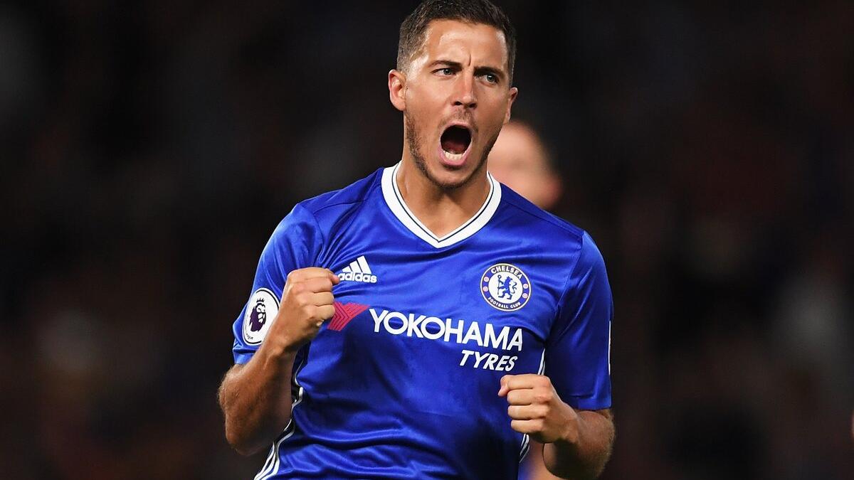 لاعب الوسط المهاجم البلجيكي إيدين هازارد: جرى التعاقد معه عام 2012 مقابل 32 مليون جنيه من ليل، قاد البلوز للفوز بلقب الدوري الإنجليزي الممتاز مرتين خلال آخر 3 مواسم، وما زال ينتظره الكثير إذا ما استمر على نفس المنوال.