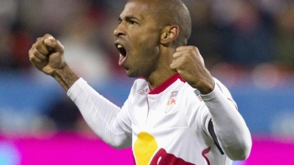 10- المهاجم الفرنسي تييري هنري (نيويورك ريد بولز): 57 مليون يورو.