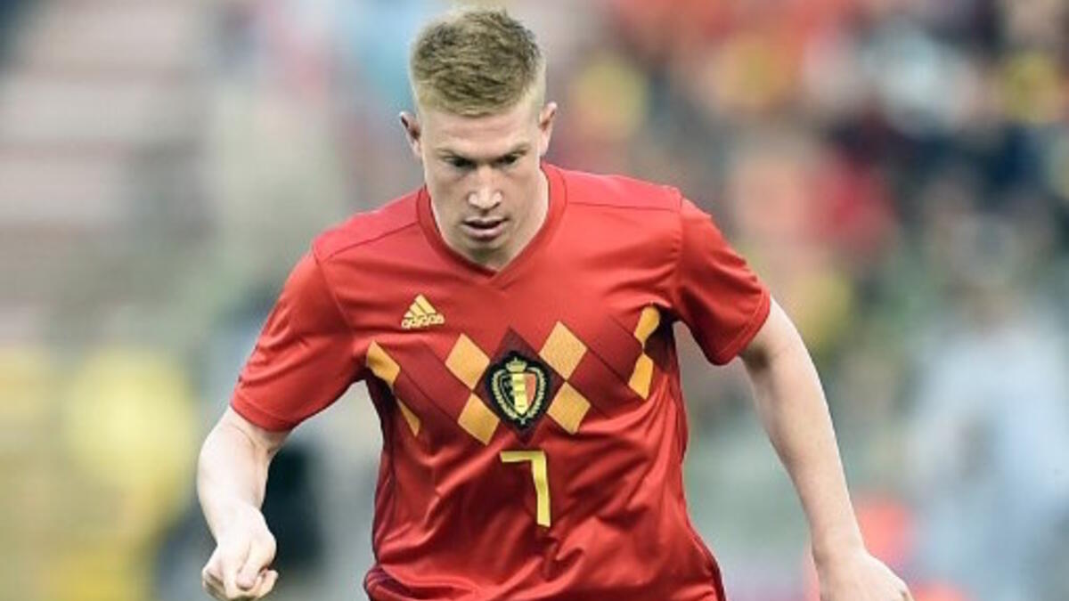 المركز الثامن: لاعب الوسط البلجيكي كيفين دي بروينه (مانشستر سيتي) بنسبة 3.54%