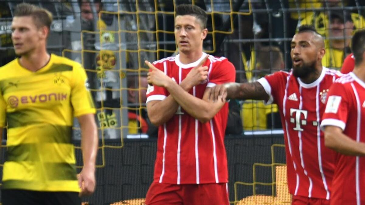 المركز السادس: المهاجم البولندي روبرت ليفاندوفسكي (بايرن ميونيخ) بتقييم 91