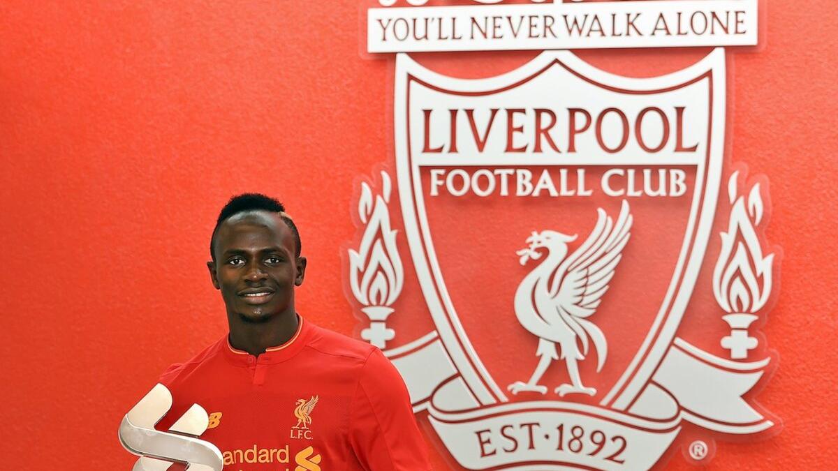 المركز الثاني - الجناح السنغالي ساديو ماني: انتقل من ساوثهامبتون إلى ليفربول صيف عام 2016 مقابل 34 مليون جنيه استرليني.