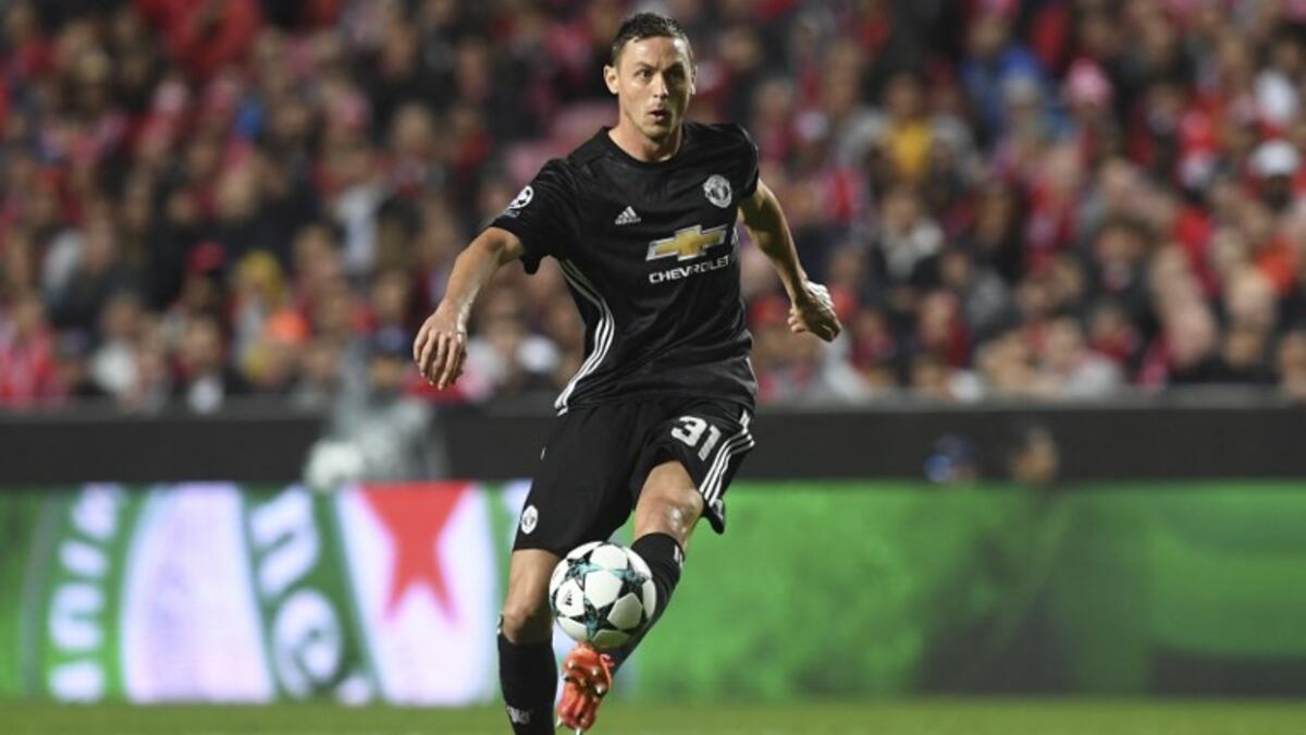 لاعب الارتكاز الصربي نيمانيا ماتيتش (مانشستر يونايتد)