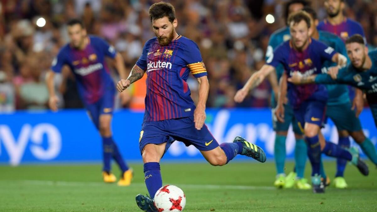 المركز الثالث: مهاجم كرة القدم الأرجنتيني ليونيل ميسي (برشلونة).