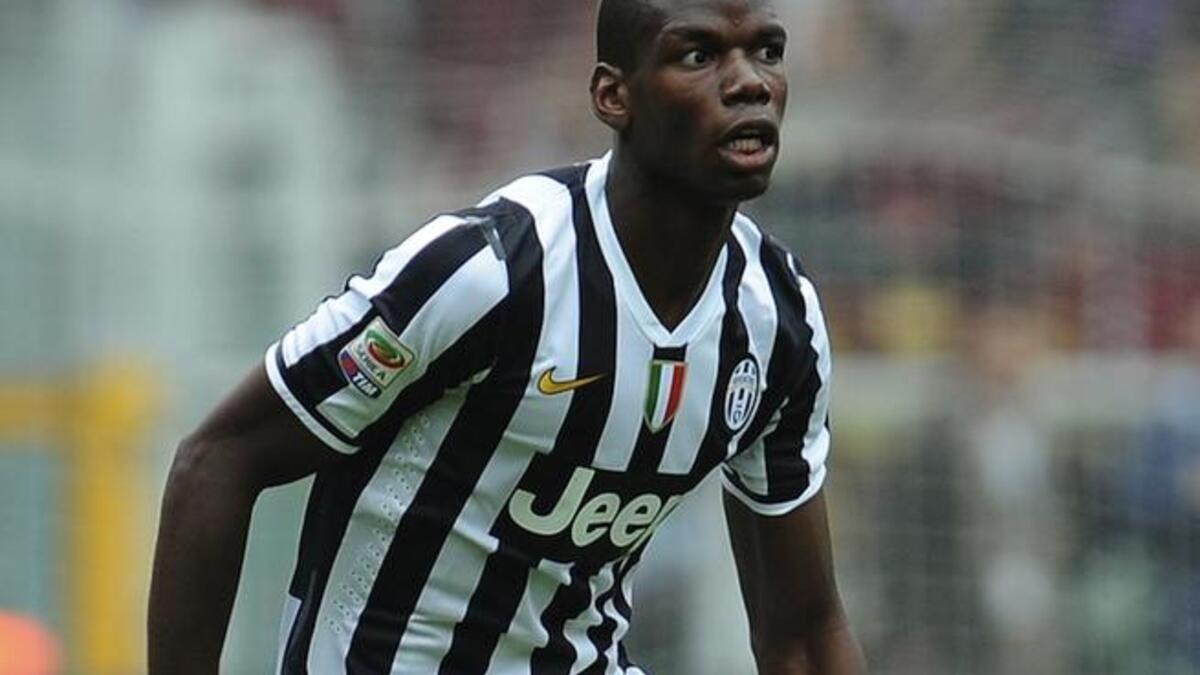 2013: لاعب الوسط الفرنسي بول بوغبا (يوفنتوس)