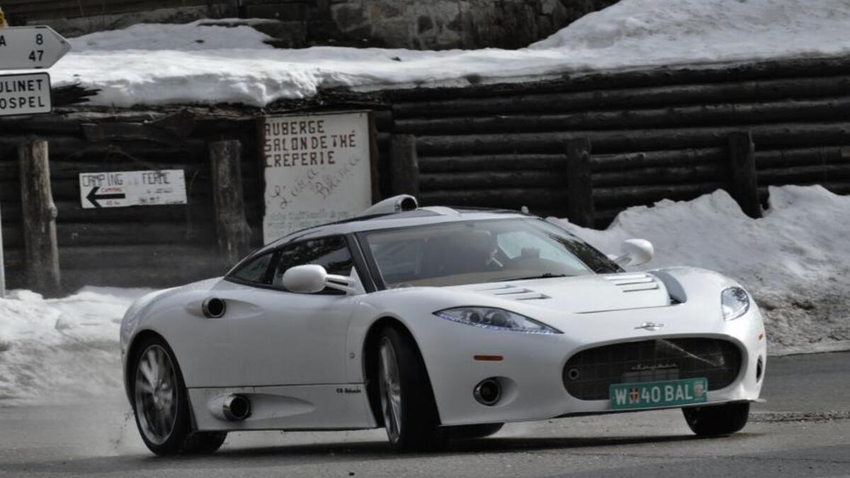 9- سبايكر سي 8 آيلرون (Spyker C8 Aileron)