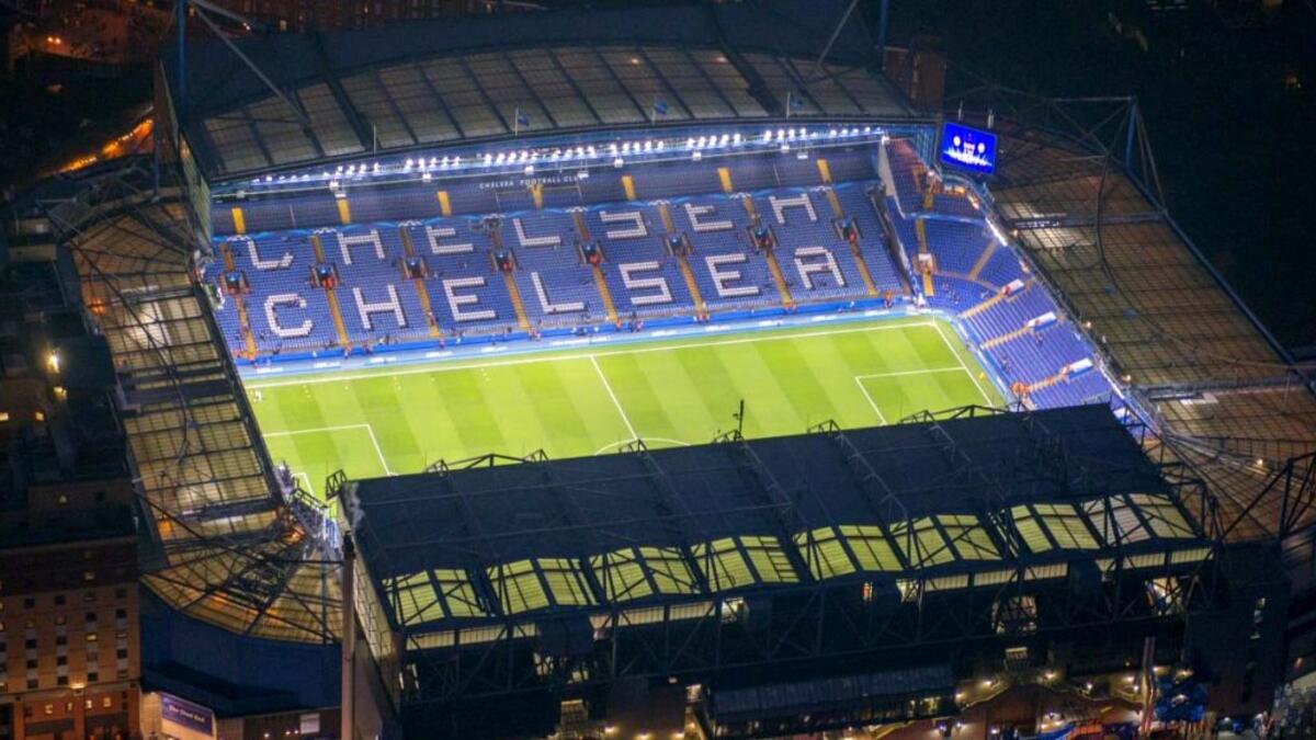 ملعب ستامفورد بريدج في لندن