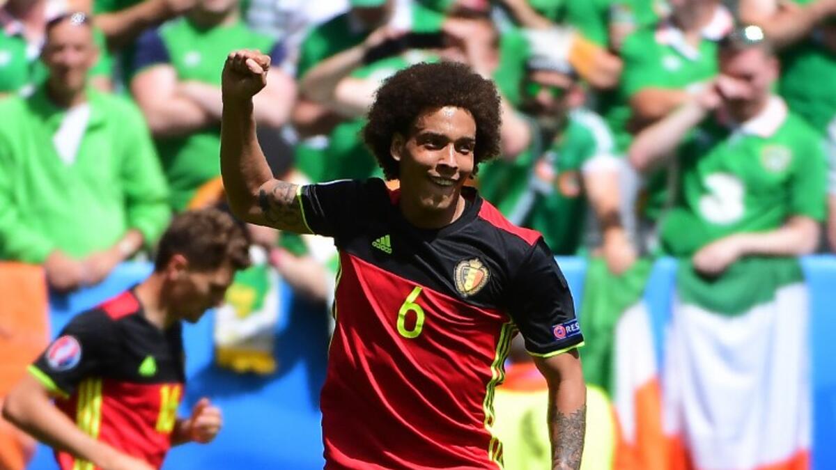 8- البلجيكي آكسيل فيتسيل (تيانجين الصيني): 294 ألف جنيه استرليني (15 مليون سنوياً).