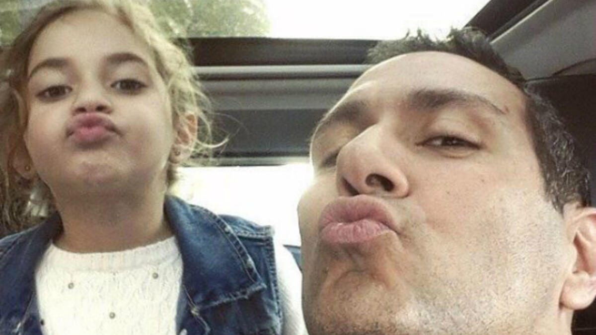 Tony does not seem to get enough from posting pictures with his daughter on his Instagram account