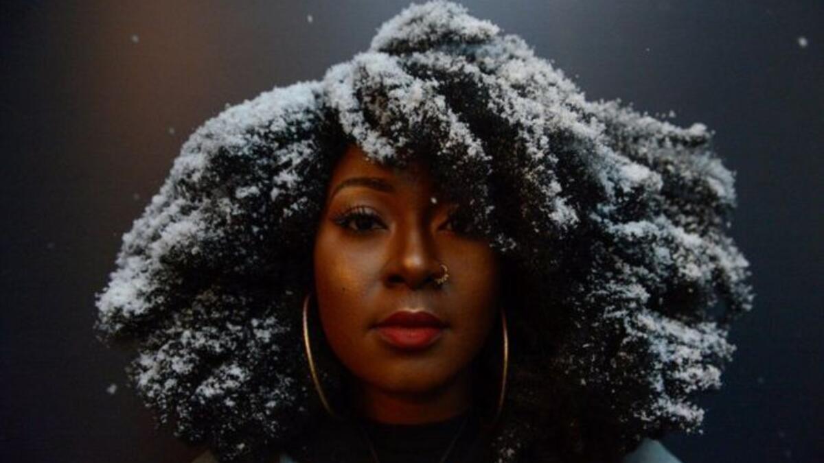 كاندي فريمان شاركت في احتجاجات "حياة السود مهمة" أمام برج (الرئيس الأمريكي دونالد) ترامب في نيويورك.