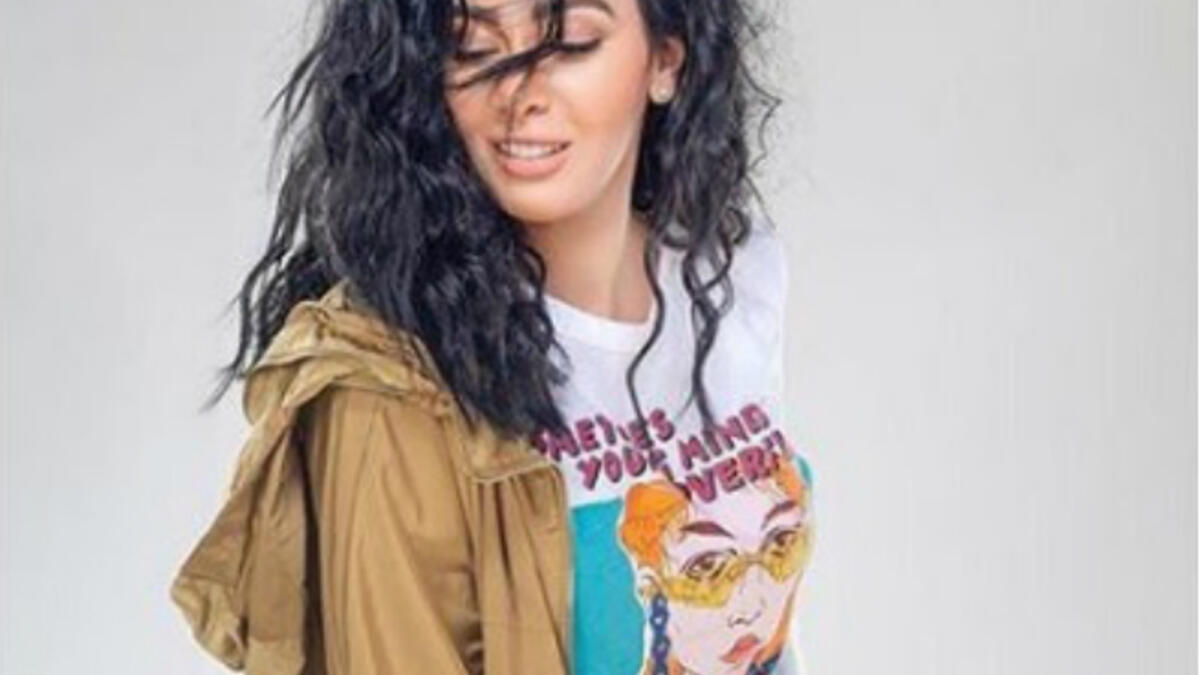 The Egyptian actress sported two casual looks in the photos that were taken by Photographer Mahmoud