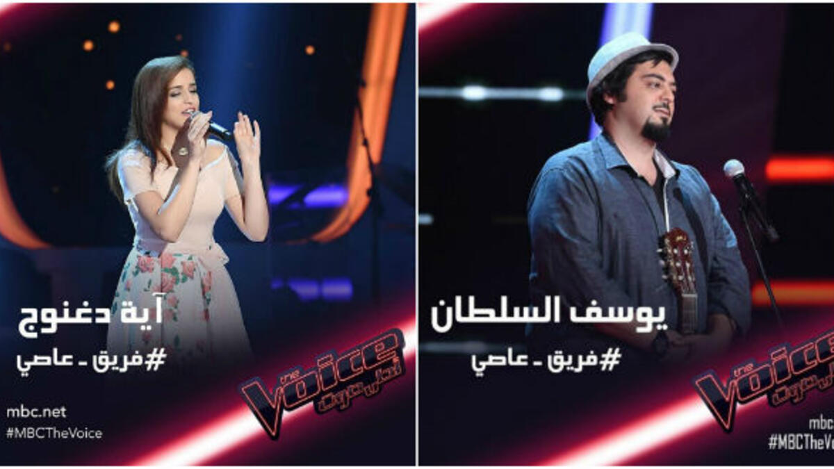 فريق عاصي: يوسف سلطان من الكويت / آية دغنوج من تونس