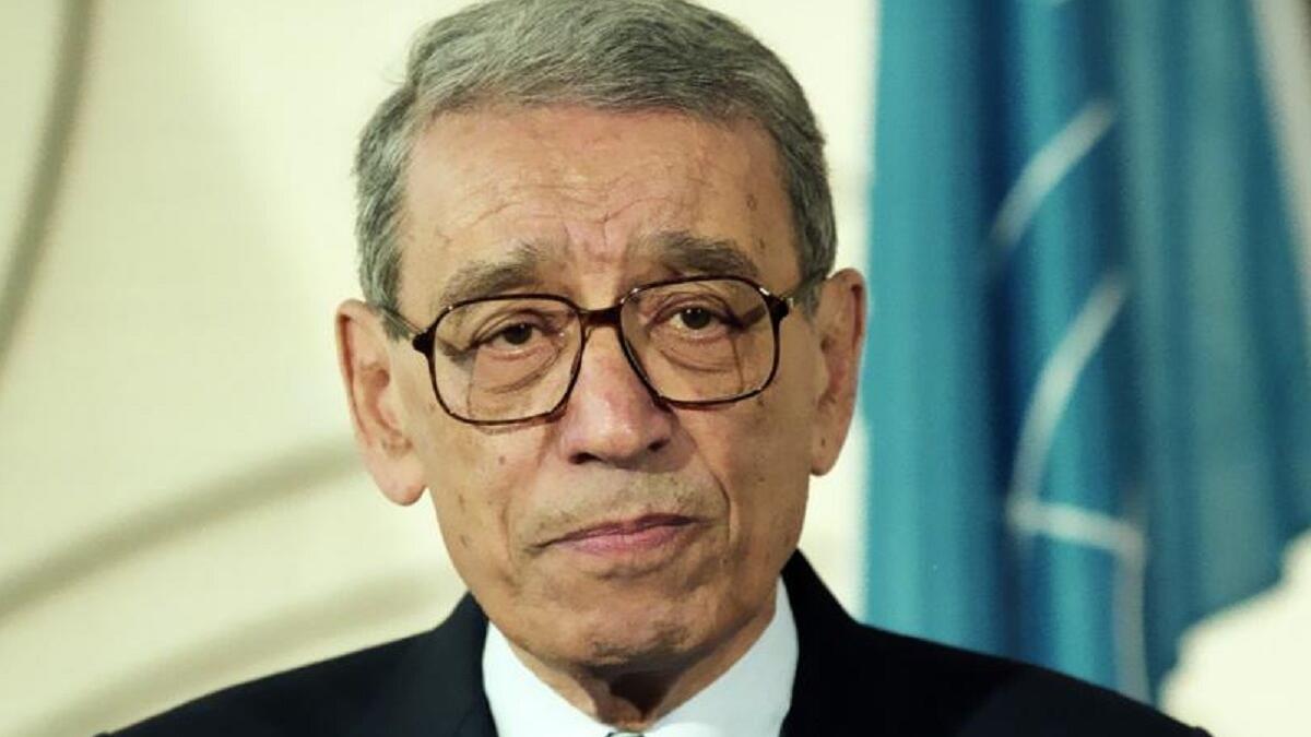 بطرس بطرس غالي:
رحل الدبلوماسي المصري في 16 فبراير/شباط، أول دبلوماسي عربي يشغل منصب الأمين العام للأمم المتحدة عام 1992.