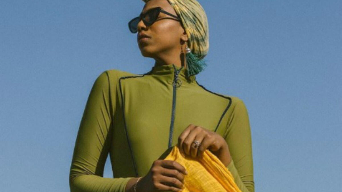 Breaking news: This is a burkini!! Ever heard of styling a burkini? No? Well, neither have we, but it exists!