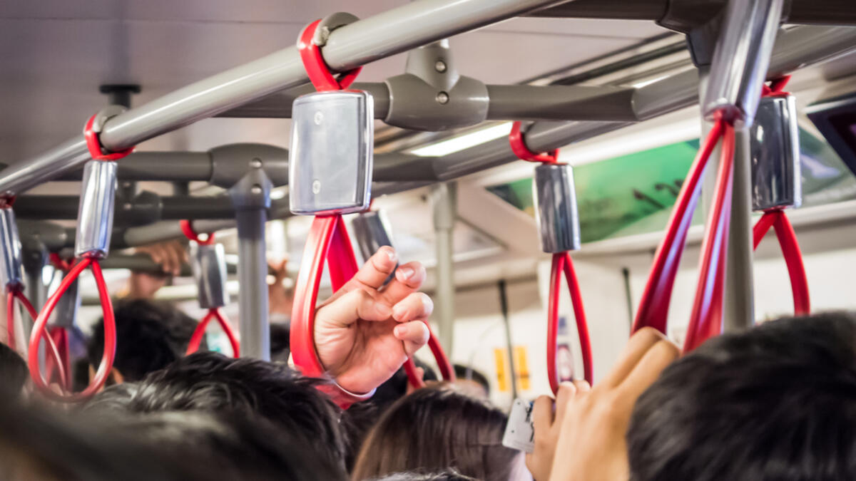 Another fatwa from Morocco said being touched in public transportation does not break your fast. Muslims shouldn’t sweat it if they’re trapped on a crowded bus that gets cozy. (Shutterstock)
