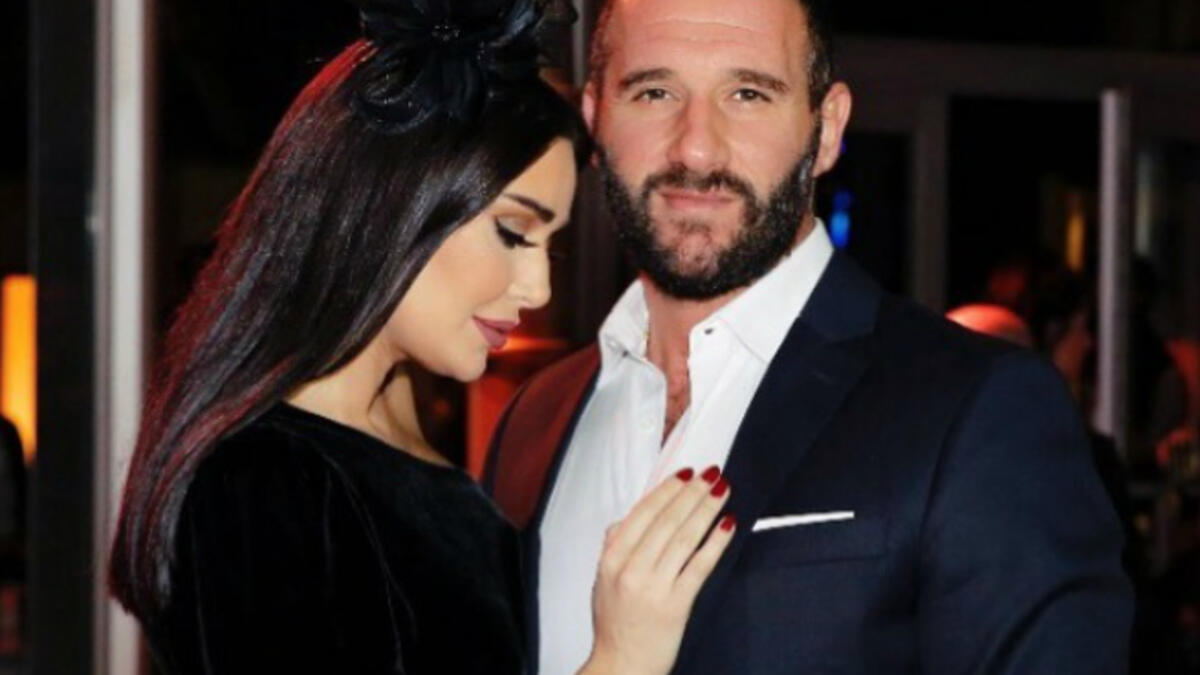 Lebanese Actress and songstress Cyrine Abdelnour tied the knot to her husband Farid Rahme 11 years ago